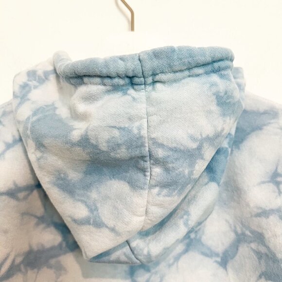 Standard Cloth Stockton Tie Dye Pullover Hoodie Sweatshirt Blue Urban Size Small - Picture 8 of 9